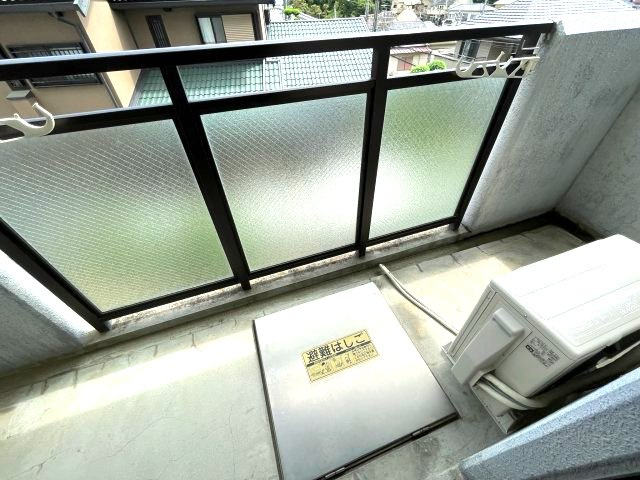 パルハセトン香里園のバルコニー