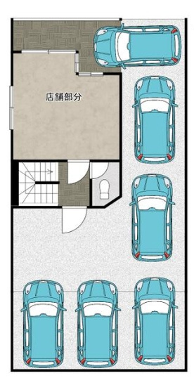 住之江区御崎１丁目店舗事務所の間取り