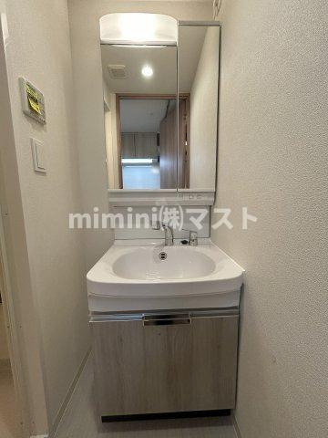大阪市西区九条南１丁目の賃貸マンションの洗面所