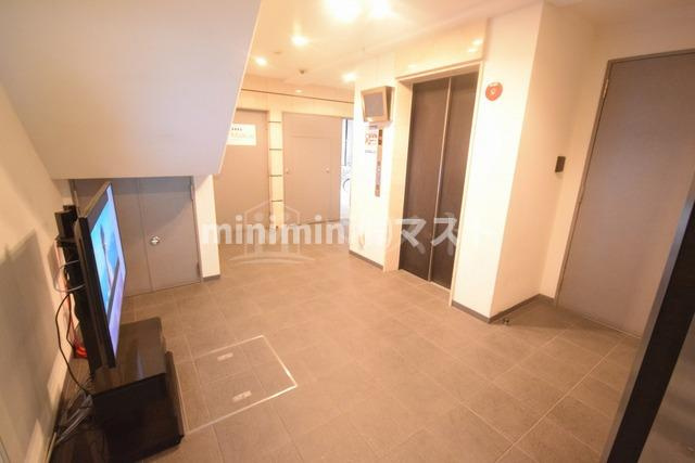 大阪市西区京町堀１丁目の賃貸マンションのロビー