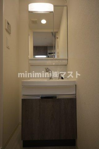 プレサンス南堀江ザセンスの洗面所