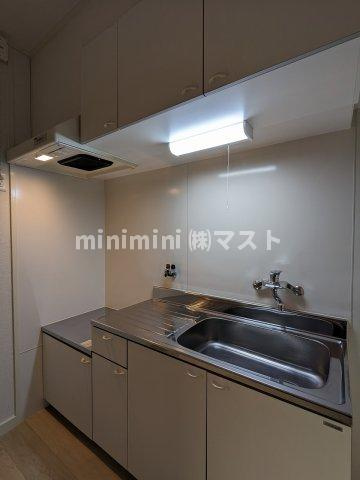 大阪市西区北堀江３丁目の賃貸マンションのキッチン