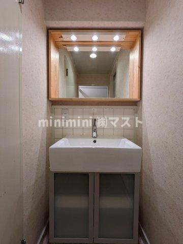 大阪市西区北堀江３丁目の賃貸マンションの洗面所