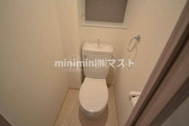 大阪市西区立売堀４丁目の賃貸マンションのトイレ