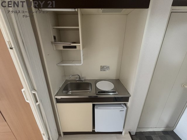 1口IHコンロで火を使わず、料理初心者の方にもおすすめです！
