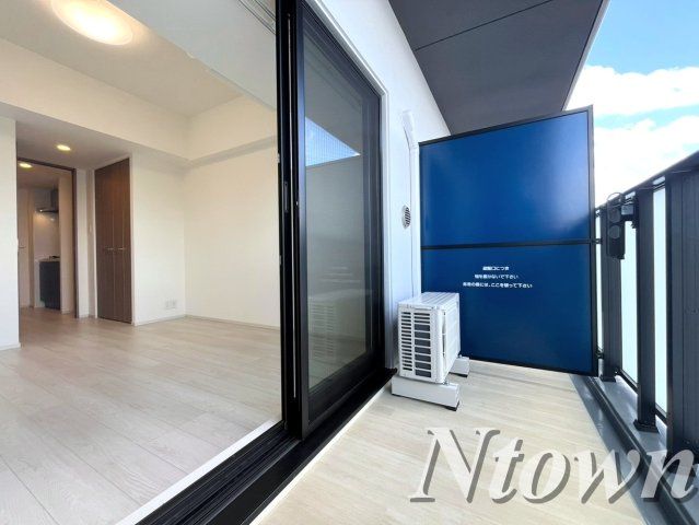 【バルコニー】 | S-RESIDENCE志賀本通dearly(ディアリー) | 落ち着いた時間を過ごせるバルコニーです