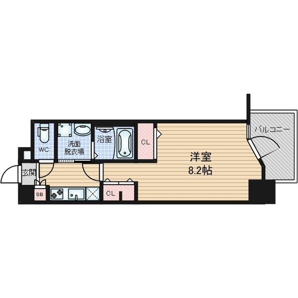 パルティール中村公園の間取り
