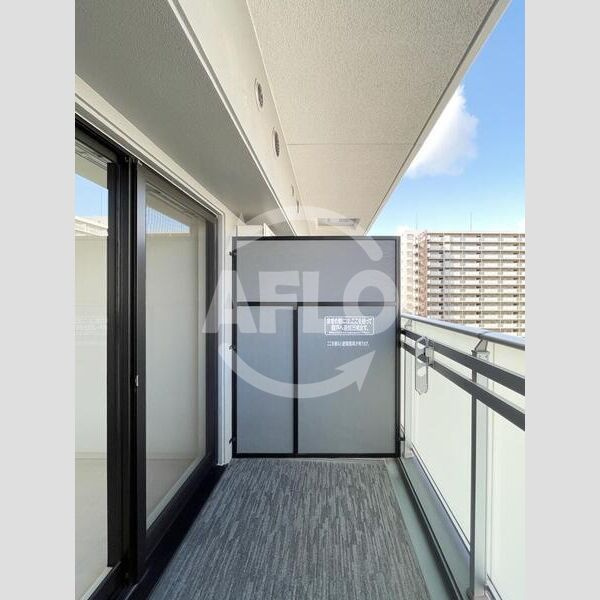 エスレジデンス新大阪リデントのバルコニー|S-RESIDENCE新大阪Ridente　バルコニー