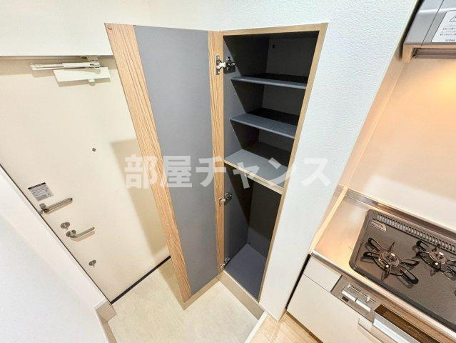 名古屋市中村区千原町のアパートの収納