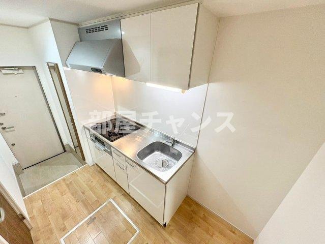 名古屋市中村区千原町のアパートのキッチン