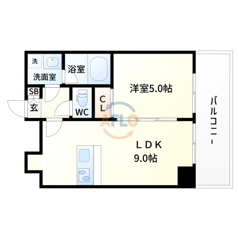 CITY　SPIRE十三東の間取り|CITY SPIRE十三東　間取り