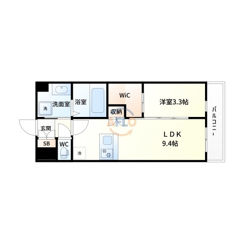 セレニテ江坂ミラクの間取り|セレニテ江坂ミラク　間取り