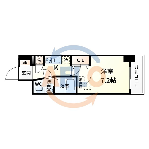 セレニテ新大阪カルムの間取り|セレニテ新大阪カルム　間取り