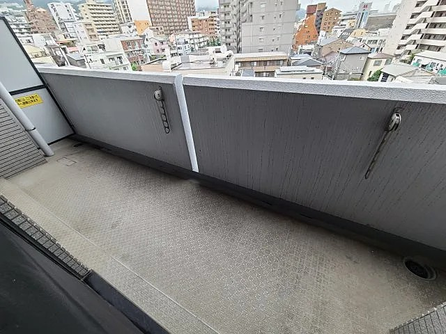 エスリード六甲第2のバルコニー