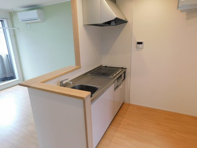 グラシア山本通2のキッチン