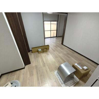神戸市東灘区魚崎南町３丁目のアパートの居間・リビング