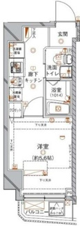 【間取り】 | クレイシア西蒲田