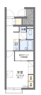 【間取り】 | ＫＡＷＡＳＨＩⅡ