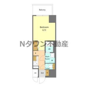 【間取り】 | S-RESIDENCE志賀本通dearly(ディアリー) | 間取りです。