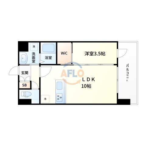 オルビス三国本町の間取り|間取り