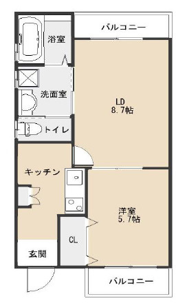 エスペランスの間取り|エスペランス　間取り