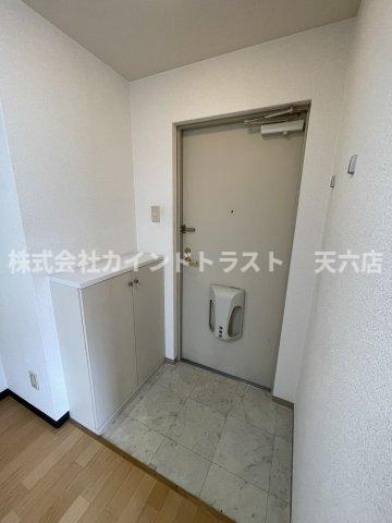 グレース黒崎の玄関|毎日通る玄関はこちらです