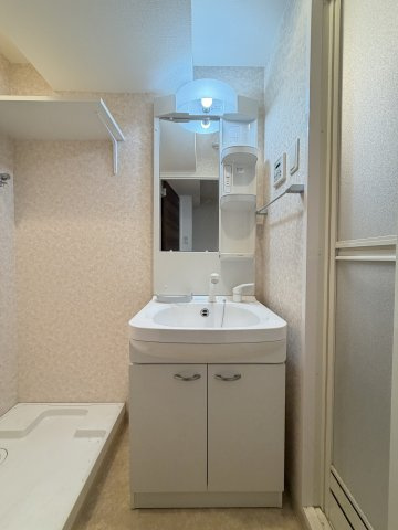 Luxe難波南の洗面所