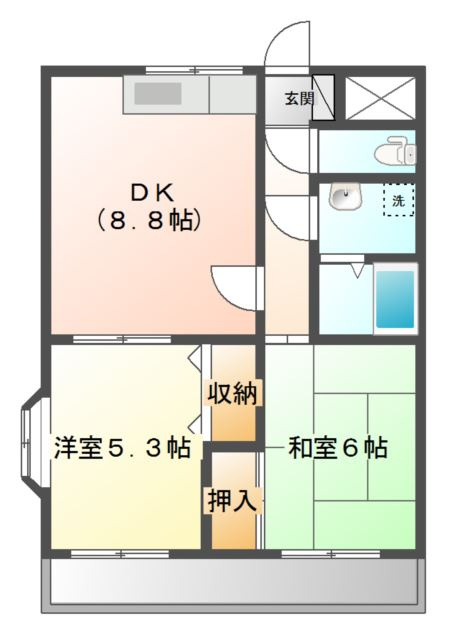 ベルツリーの間取り