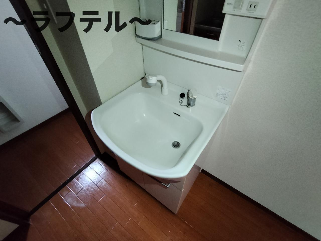 カーサビアンコの洗面所