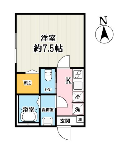 (仮称)キャメル小手指2の間取り