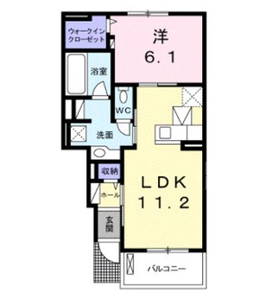 【間取り】 | ヴィラ・エレガントα