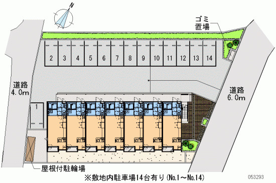 レオネクストルーチェⅡの駐車場|画像4