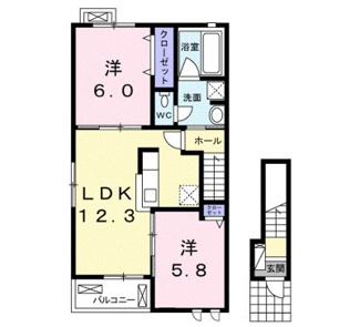 【間取り】 | アール　ホームズⅠ