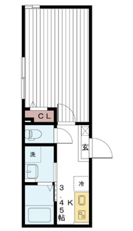 【間取り】 | アージュドール新検見川 | 間取りです。