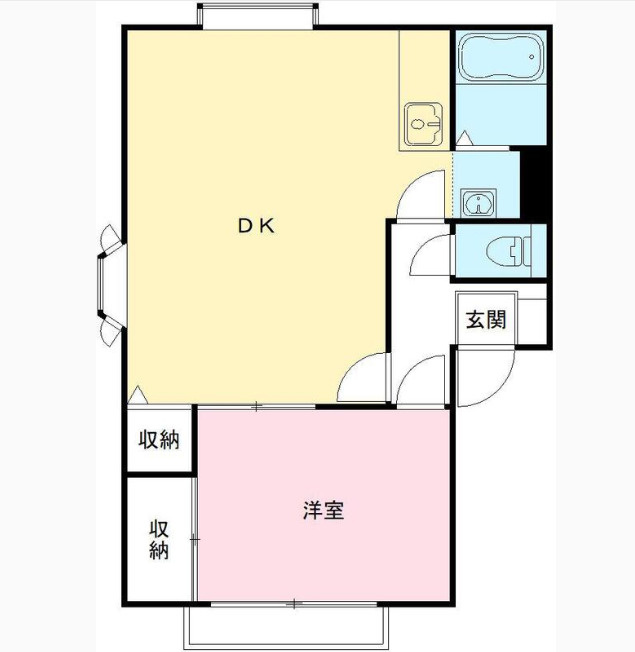 サンライフ古川の間取り