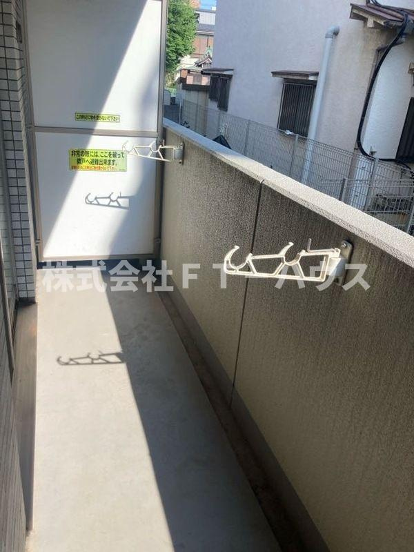 ビータスビル参番館のバルコニー