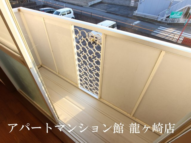 エルディム西Ｂのバルコニー