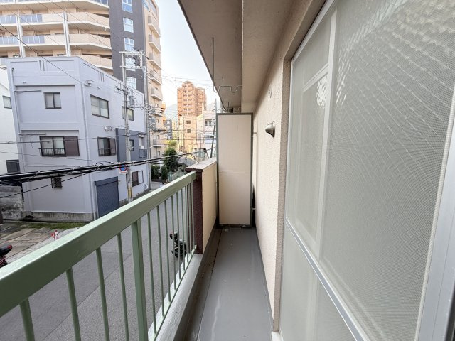 アクシス水道筋のバルコニー