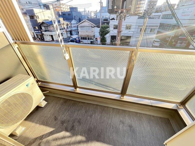 フェブライオ都島本通のバルコニー|バルコニー付きです