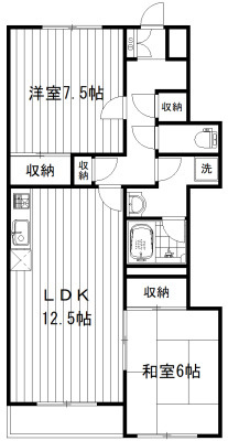 グランデックス上荻の間取り
