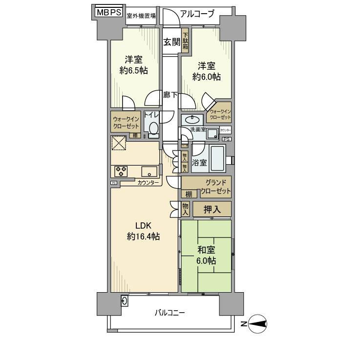 亀戸レジデンスの間取り