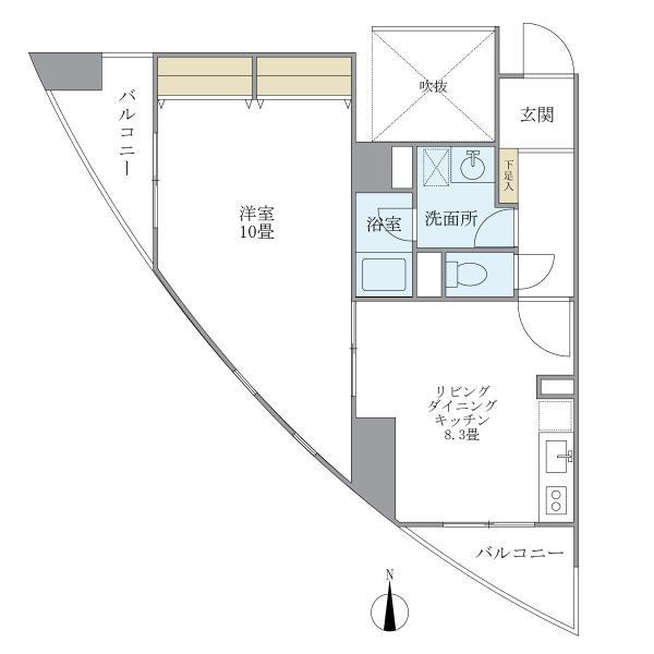 サンハイツ浅草の間取り