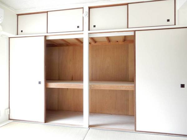 ビレッジハウス有城1号棟の収納|ビレッジハウスの同一物件・同一タイプの間取りの写真です