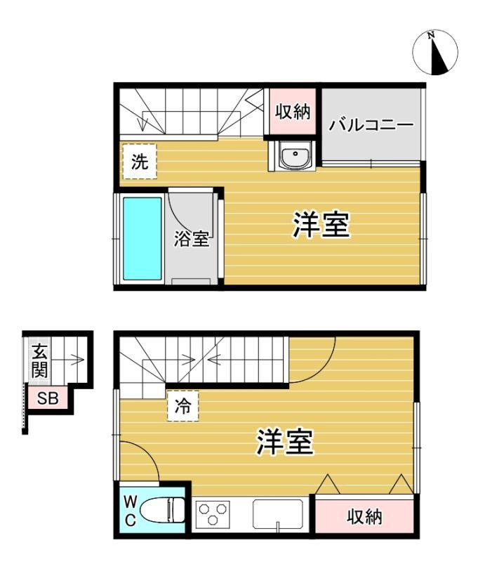 クラソ下北沢の間取り|間取り図