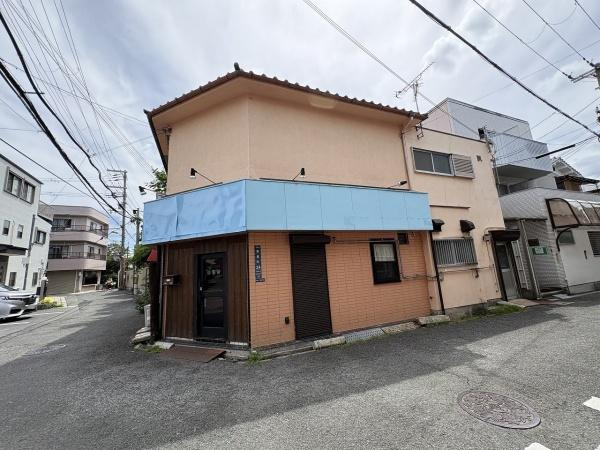 【前面道路含む現地写真】 | 門真市野里町　店舗付住宅