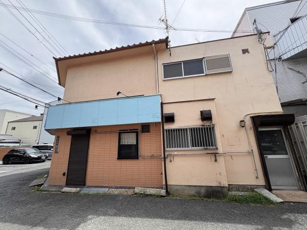 【前面道路含む現地写真】 | 門真市野里町　店舗付住宅