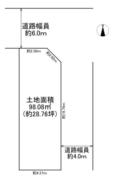 大阪市鶴見区今津北4丁目　売土地の画像
