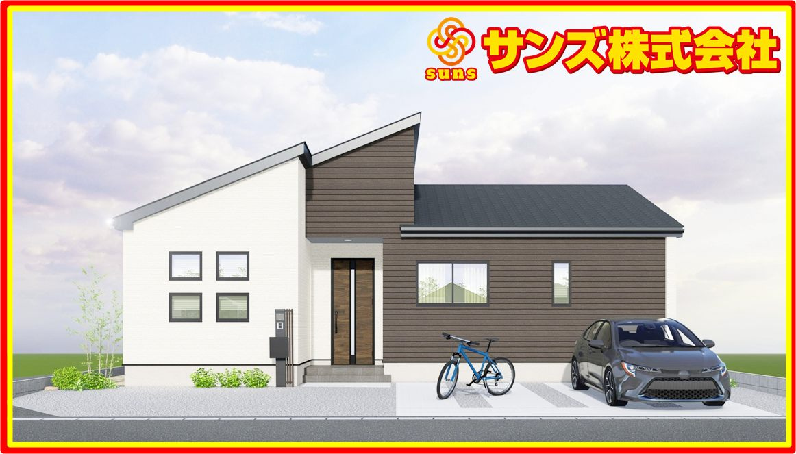 郡山市富久山町久保田字石堂　　　６号棟　　　赤木小学校、郡山第５中学区