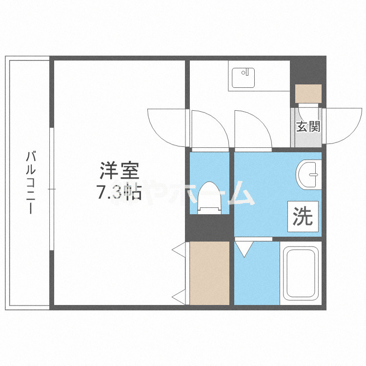 エステイトE森ノ宮の間取り