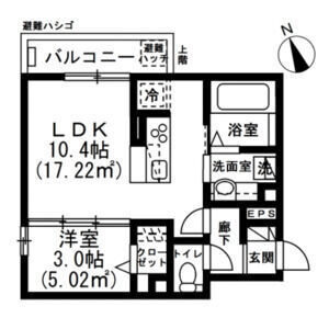【間取り】 | ソレイユ調布-下石原3丁目-